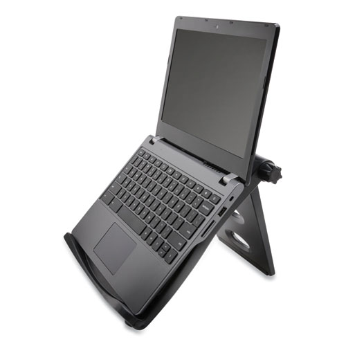 SmartFit Easy Riser Laptop Cooling Stand, 11.1" x 1.6" x 12", Black