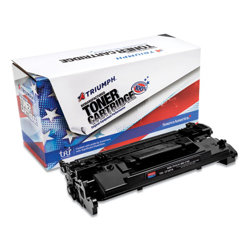 7510016822180 Remanufactured CF287A (87A) Toner, 9,000 Page Yield, Black