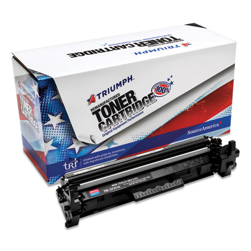7510016822181 Remanufactured CF217A (17A) Toner, 1,600 Page-Yield, Black