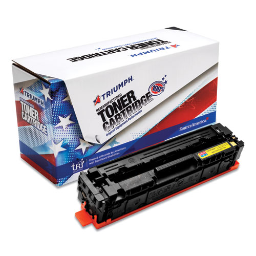 7510016821302 Remanufactured CF402A (201A) Toner, 1,400 Page-Yield, Yellow