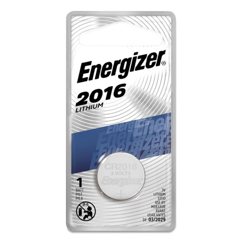 Energizer® 2016 Lithium Coin Battery, 3 V