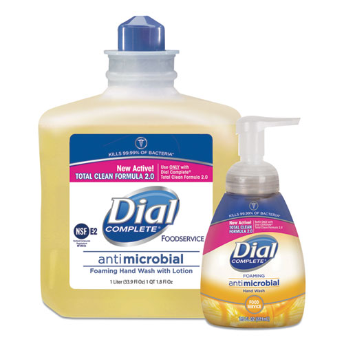 Image of Antibacterial Foaming Hand Wash, Light Citrus, 7.5 oz Pump, 8/Carton