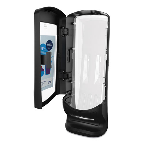 Image of Xpressnap Stand Napkin Dispenser, 9.25 x 9.25 x 24.5, Black