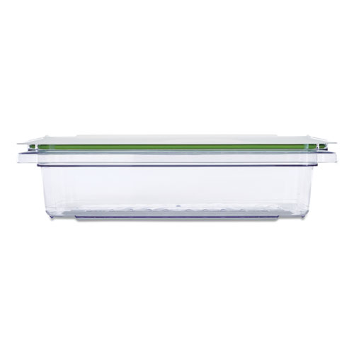 Image of Rubbermaid® Commercial Freshworks Produce Saver, 8 Gal, 18 X 6.3 X 6.79, Clear/Green, Plastic