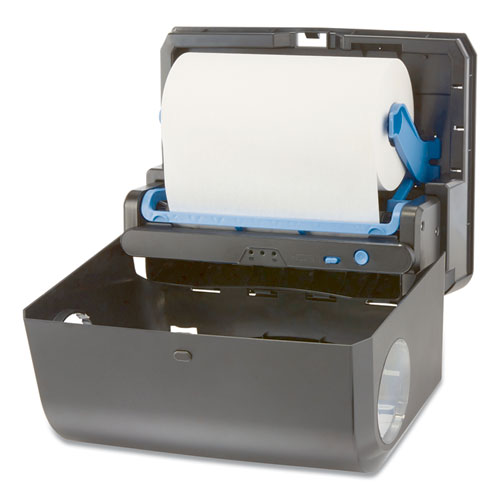 Image of Georgia Pacific® Professional Pacific Blue Ultra Mini Paper Towel Dispenser, 14.56 X 7.38 X 11.56, Black