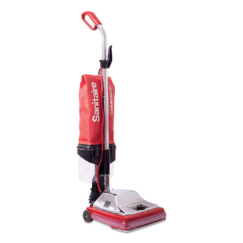 Image of Sanitaire® Tradition Upright Vacuum Sc887B, 12" Cleaning Path, Red
