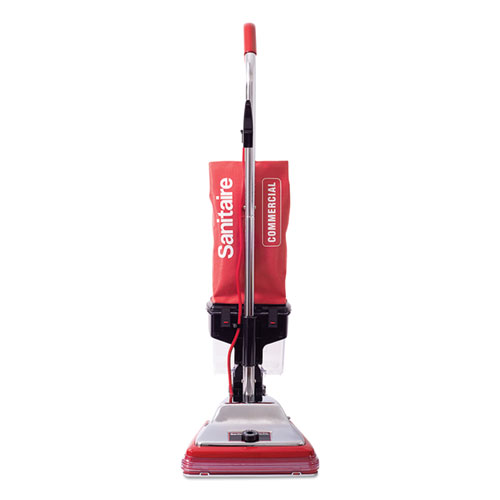 Sanitaire® Tradition Upright Vacuum Sc887B, 12" Cleaning Path, Red