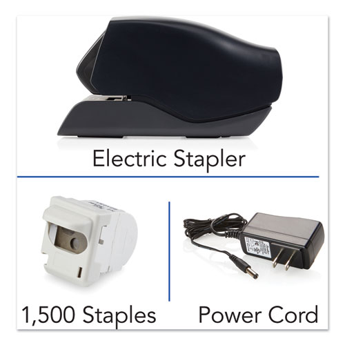 Image of Swingline® Desktop Cartridge Electric Stapler With Led Guide, 25-Sheet Capacity, Black