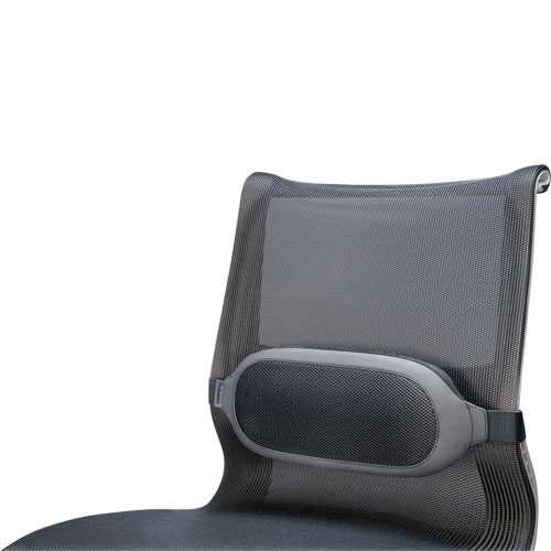 I-Spire Series Lumbar Cushion, 14w x 6d x 3h, Gray