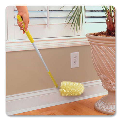 Image of Swiffer® Heavy Duty Dusters Starter Kit, Handle Extends To 3 Ft, 1 Handle With 12 Duster Refills