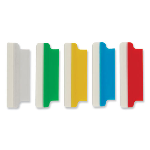 Image of Avery® Insertable Index Tabs With Printable Inserts, 1/5-Cut, Assorted Colors, 2" Wide, 25/Pack