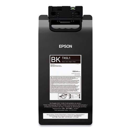 T45L120 UltraChrome GS3 Ink, 1,500 mL, Black