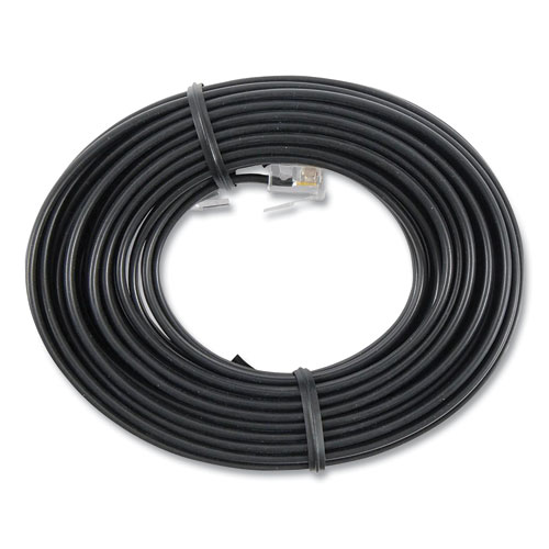 Line Cord, Plug/Plug, 15 ft, Black
