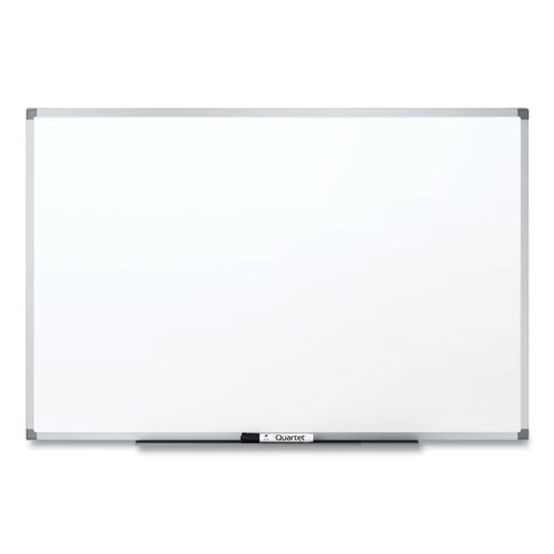 Image of 3M™ Porcelain Dry Erase Boards, Widescreen, 72 X 48, White Surface, Aluminum Frame