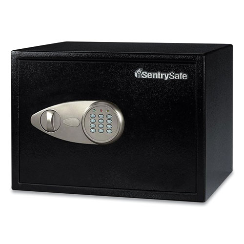 Sentry® Safe Electronic Lock Safe with Keypad, 1.18 cu ft, 16.9 x 14.6 x 10.6, Black