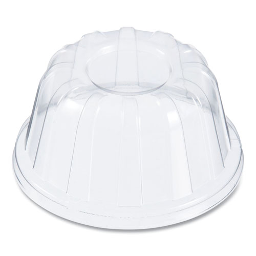 Image of D-T Sundae/Cold Cup Lids, Fits 5 oz to 32 oz Cups, Clear, 50 Pack 20 Packs/Carton