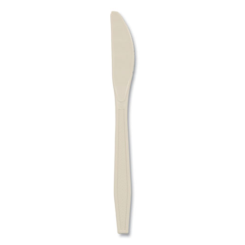 EarthChoice PSM Cutlery, Heavyweight, Knife, 7.5", Tan, 1,000/Carton