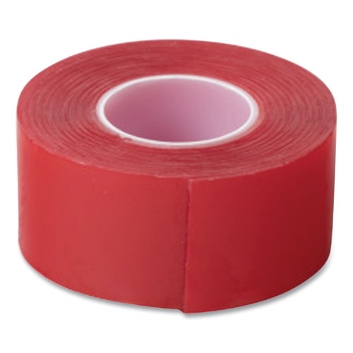 Strong Mounting Tape, Permanent, Holds Up to 0.5 lb per Inch, 1 x 60, Clear