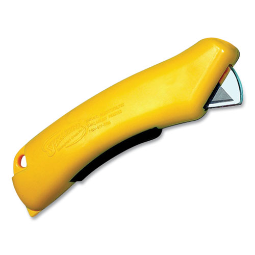 X-traSafe CU Safety Utility Knife, Yellow, 6/Pack