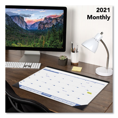 Desk Pad, 22 x 17, White, 2022