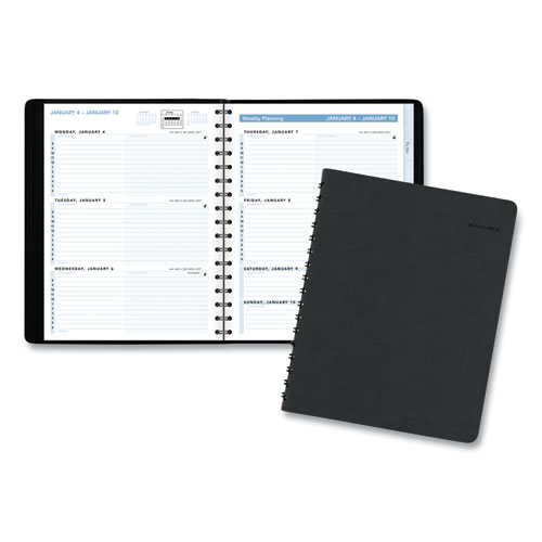 THE ACTION PLANNER WEEKLY APPOINTMENT BOOK, 8.75 X 7, BLACK, 2021