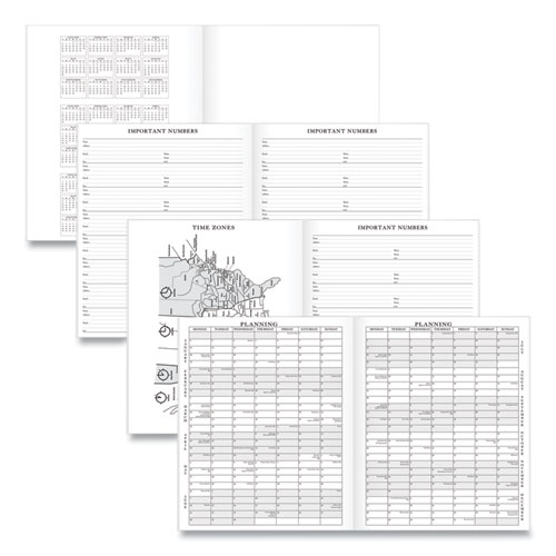 Image of Executive Monthly Padfolio Refill, 11 x 9, White Sheets, 13-Month (Jan to Jan): 2023 to 2024