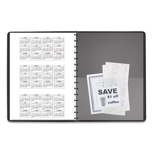 Four-Person Group Daily Appointment Book, 11 x 8, Black Cover, 12-Month (Jan to Dec): 2022