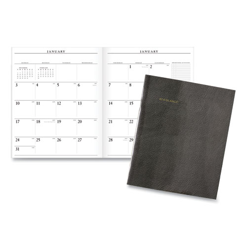 Executive Monthly Padfolio Refill, 11 x 9, White Sheets, 13-Month (Jan to Jan): 2022 to 2023