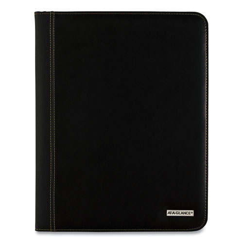 Executive Monthly Padfolio, 11 x 9, Black Cover, 13-Month (Jan to Jan): 2022 to 2023