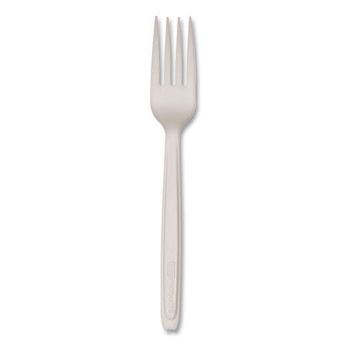 Image of Cutlery for Cutlerease Dispensing System, Fork, 6", White, 960/Carton