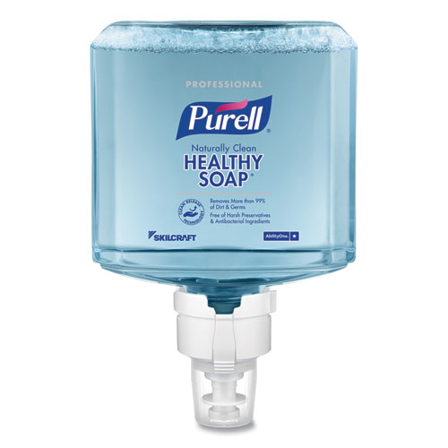 8520016843253 PURELL SKILCRAFT Professional CRT HEALTHY SOAP Naturally Clean Foam, Light Fragrance, 1,200 mL, 2/Box