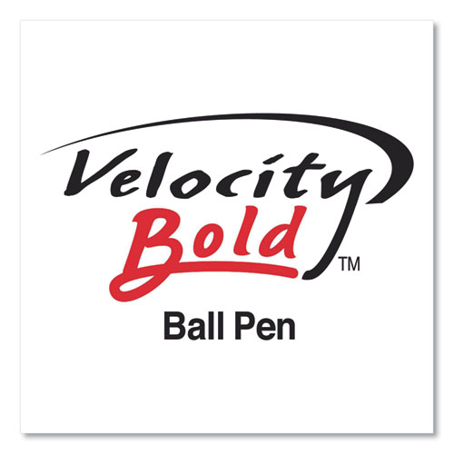 Image of Bic® Glide Bold Ballpoint Pen, Retractable, Bold 1.6 Mm, Blue Ink, Translucent Blue Barrel, 4/Pack