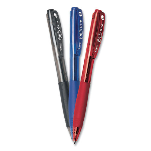 BU3 Ballpoint Pen, Retractable, Medium 1 mm, Assorted Ink and Barrel Colors, 18/Pack