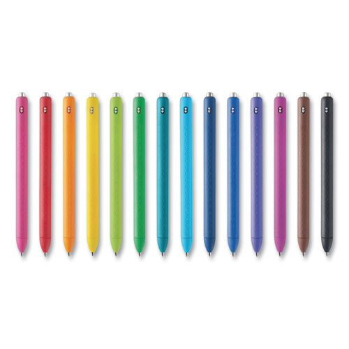 InkJoy Gel Pen, Retractable, Fine 0.5 mm, Assorted Ink and Barrel Colors, 14/Pack