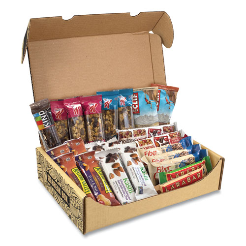 Healthy Snack Bar Box, 23 Assorted Snacks/Box, Ships in 1-3 Business Days