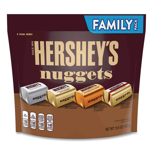 Hershey®'S Nuggets Family Pack, Assorted, 15.6 Oz Bag, Ships In 1-3 Business Days