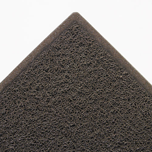 Dirt Stop Scraper Mat, Polypropylene, 48 X 72, Chestnut Brown