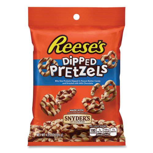 Reese's® Dipped Pretzels, 4.25 oz Bag, Ships in 1-3 Business Days