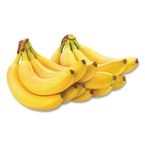 National Brand Fresh Bananas, 6 Lbs, 2 Bundles/Carton, Ships In 1-3 Business Days