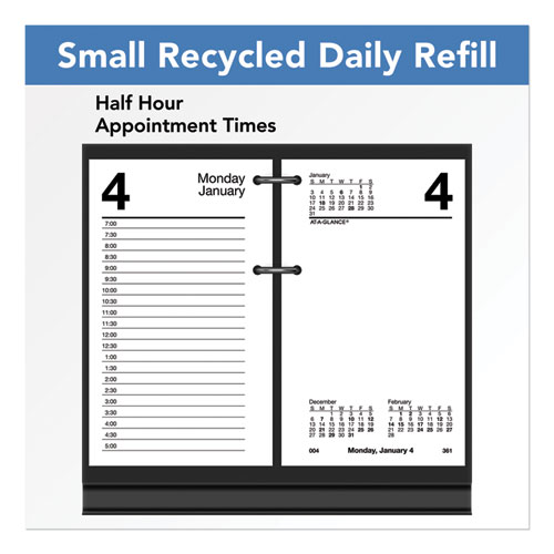 Image of Desk Calendar Recycled Refill, 3.5 x 6, White Sheets, 2023