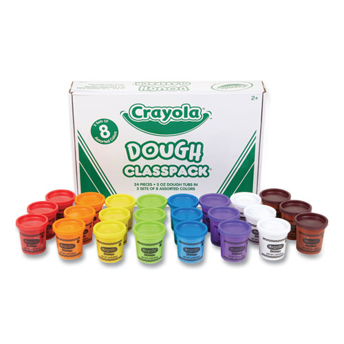 Crayola® Dough Classpack, 3 oz, 8 Assorted Colors