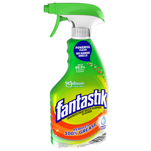 Image of Fantastik® Disinfectant Multi-Purpose Cleaner Fresh Scent, 32 Oz Spray Bottle