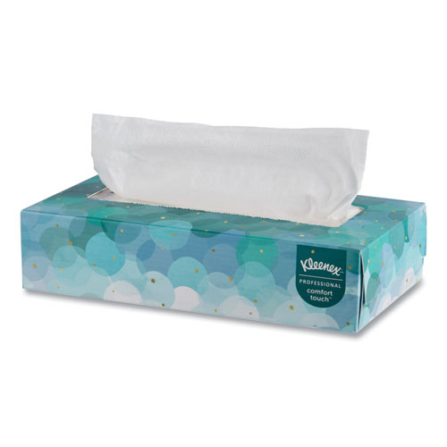 Kleenex® White Facial Tissue for Business, 2-Ply, 100 Sheets/Box, 5 Boxes/Pack, 6 Packs/Carton