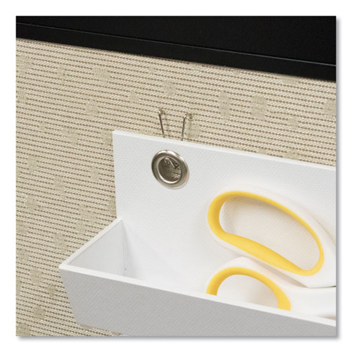 Image of Advantus Panel Wall Wire Hooks, Silver, 25 Hooks/Pack