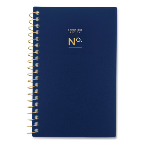 WORKSTYLE WEEKLY/MONTHLY PLANNER, 6 X 3.5, NAVY, 2021