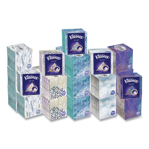 Ultra Soft Facial Tissue, 3-Ply, White, 8.4 x 8.2, 65 Sheets/Box, 27 Boxes/Carton