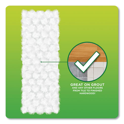 Image of Swiffer® Heavy-Duty Dry Refill Cloths, White, 11 X 8.5, 32/Pack