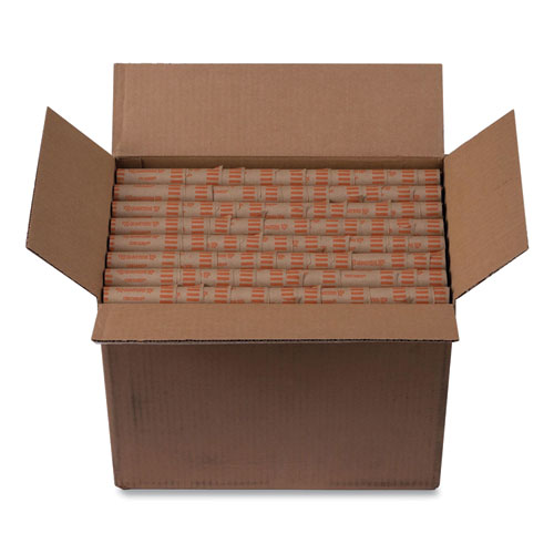 Preformed Tubular Coin Wrappers, Quarters, $10, 1000 Wrappers/Box