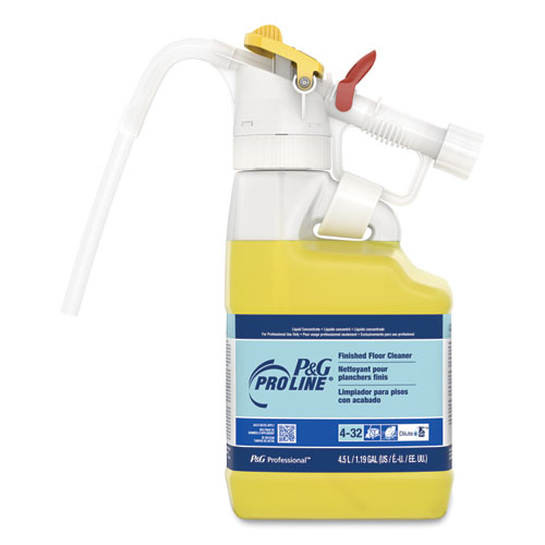 P&G Professional™ Dilute 2 Go, P and G Pro Line Finished Floor Cleaner, Fresh Scent, 4.5 L Jug, 1/Carton