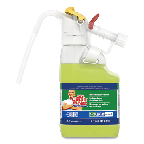 SC Johnson Professional Heavy Duty Neutral Floor Cleaner, Fresh Scent, 32 oz Squeeze and Pour Bottle, 6/Carton